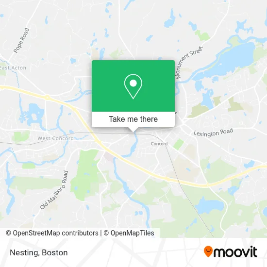 Nesting map