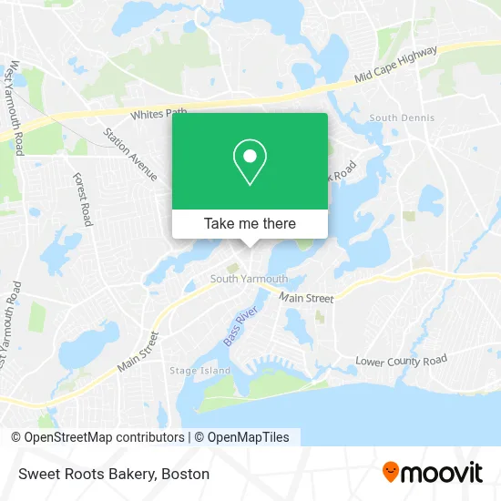 Sweet Roots Bakery map