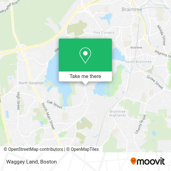Waggey Land map