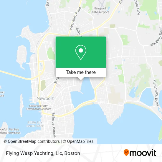 Flying Wasp Yachting, Llc map