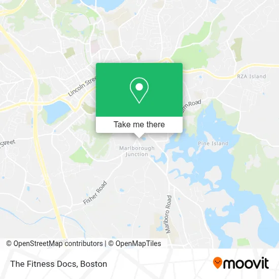 The Fitness Docs map