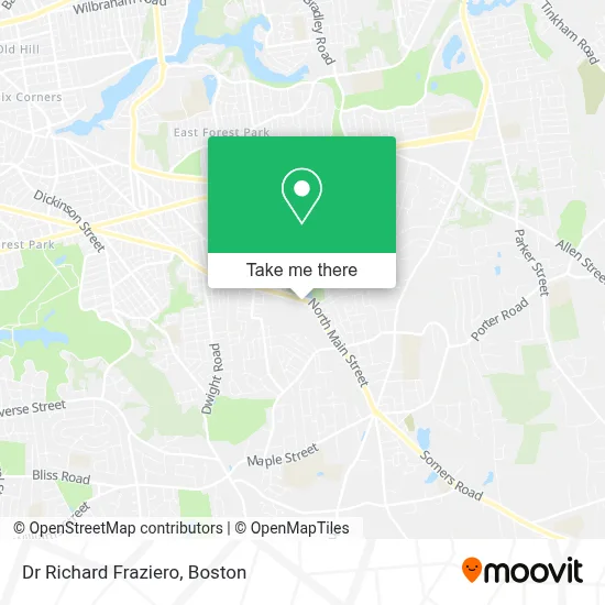Dr Richard Fraziero map
