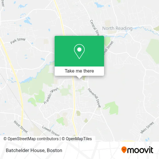 Batchelder House map