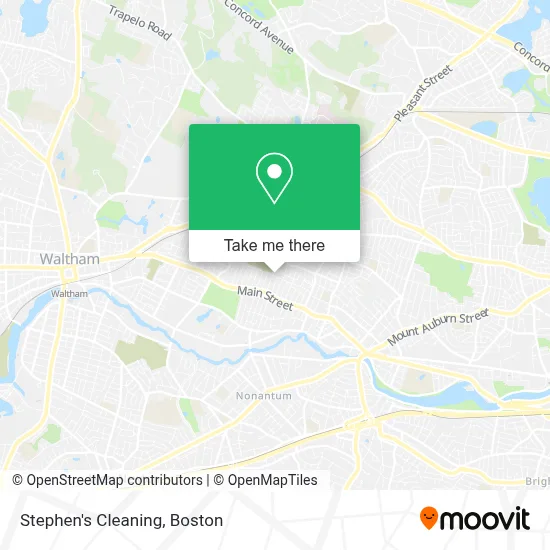 Stephen's Cleaning map