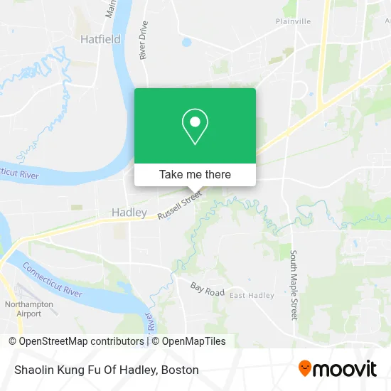 Shaolin Kung Fu Of Hadley map