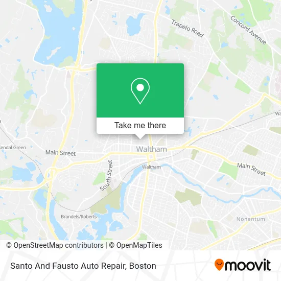 Santo And Fausto Auto Repair map