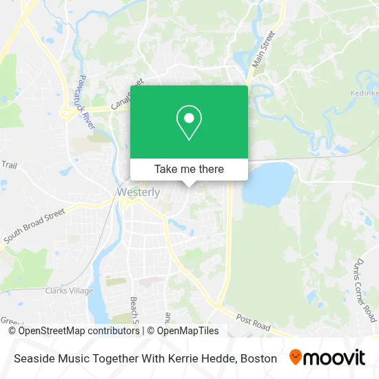 Seaside Music Together With Kerrie Hedde map