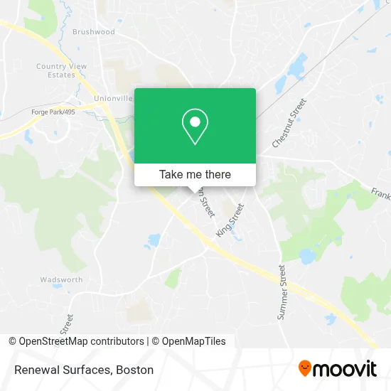 Renewal Surfaces map