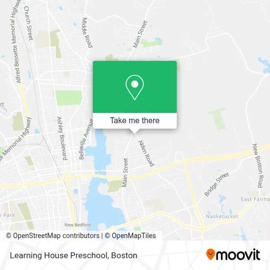 Learning House Preschool map