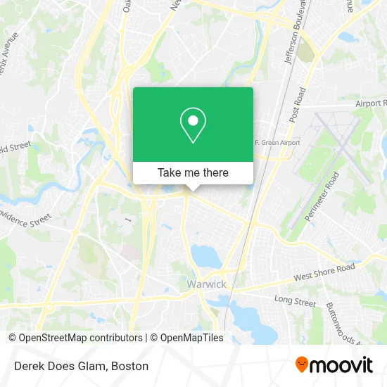 Derek Does Glam map