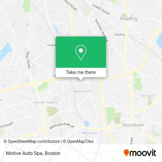 Motive Auto Spa map