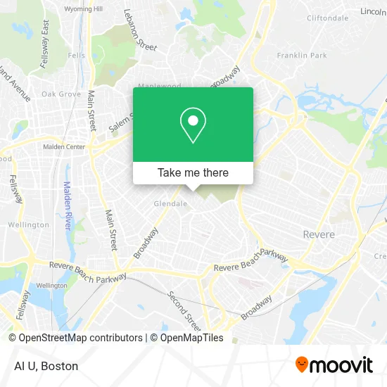 Al U map