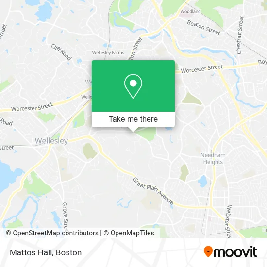 Mattos Hall map