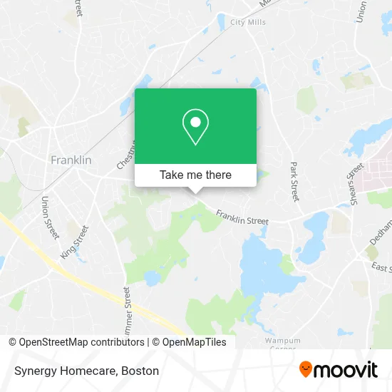 Synergy Homecare map