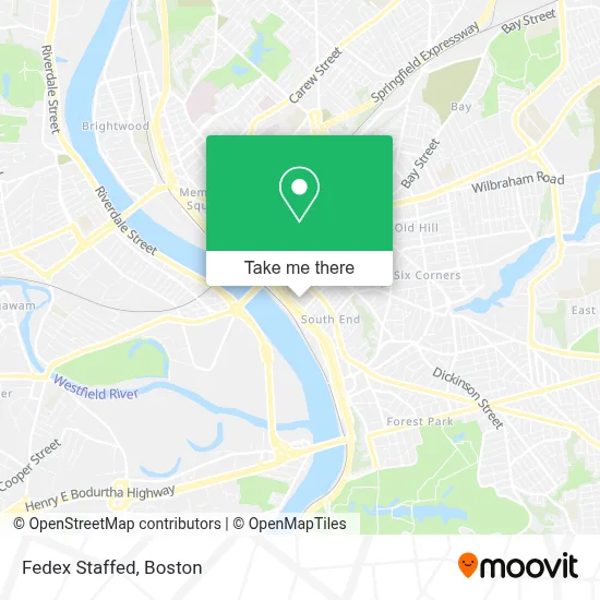 Fedex Staffed map