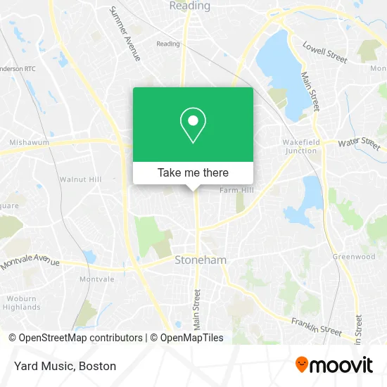 Yard Music map