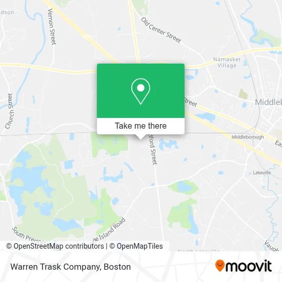 Warren Trask Company map