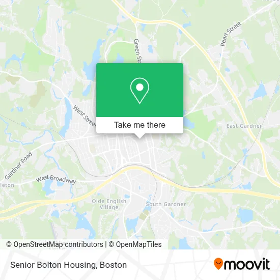 Senior Bolton Housing map