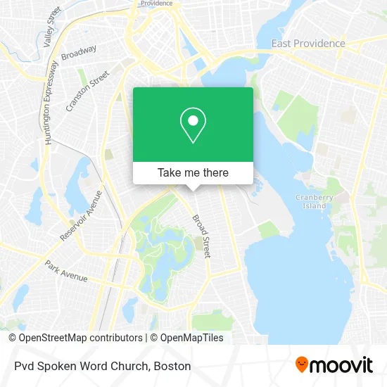Pvd Spoken Word Church map