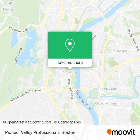 Pioneer Valley Professionals map