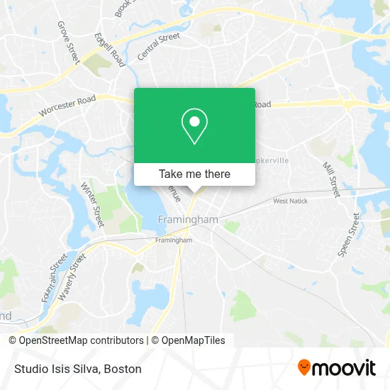 Studio Isis Silva map
