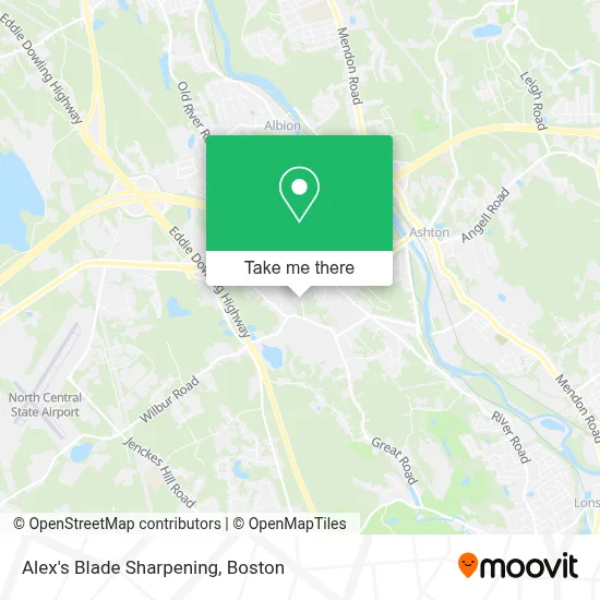Alex's Blade Sharpening map