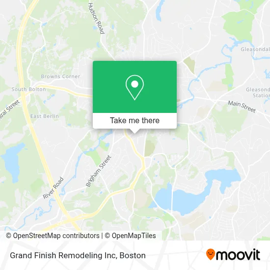 Grand Finish Remodeling Inc map