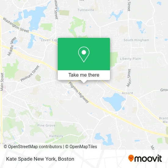 Kate Spade New York map