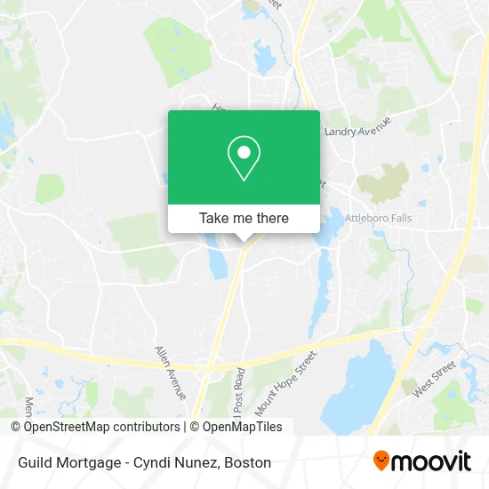 Guild Mortgage - Cyndi Nunez map