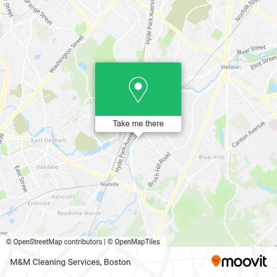 M&M Cleaning Services map
