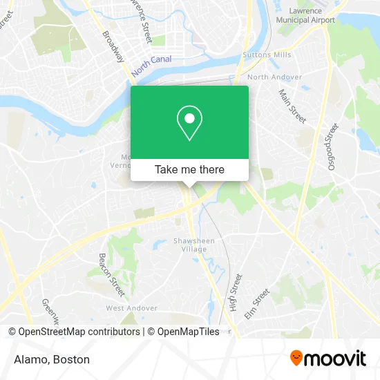Alamo map