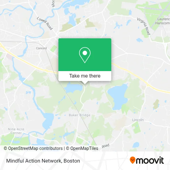 Mindful Action Network map