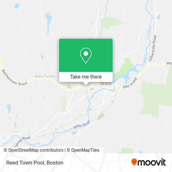 Reed Town Pool map