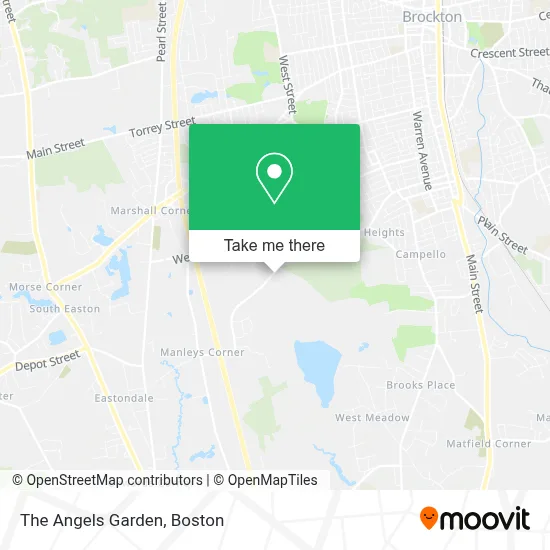 The Angels Garden map