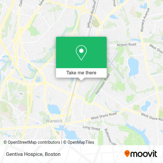 Gentiva Hospice map