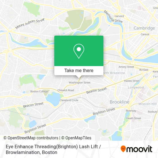 Eye Enhance Threading(Brighton) Lash Lift / Browlamination map