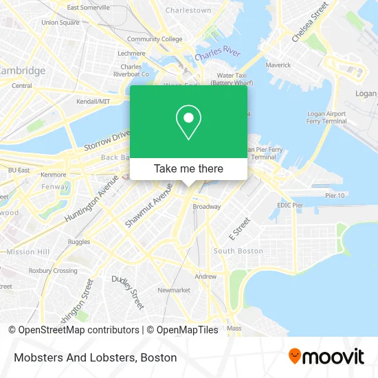 Mobsters And Lobsters map