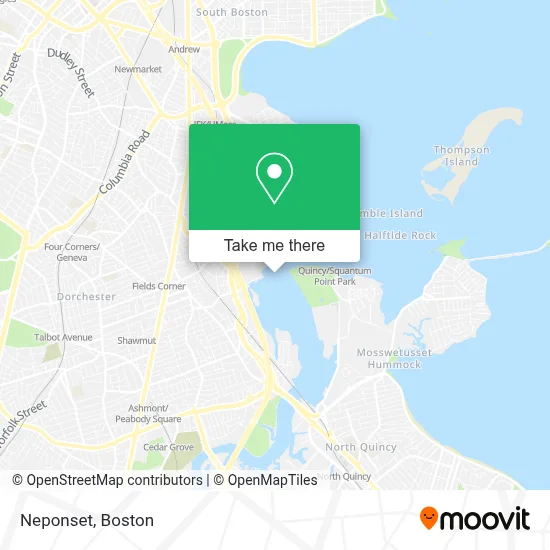 Neponset map