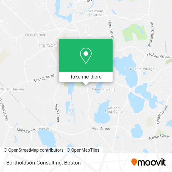 Bartholdson Consulting map