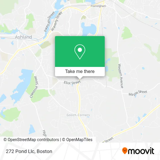 272 Pond Llc map