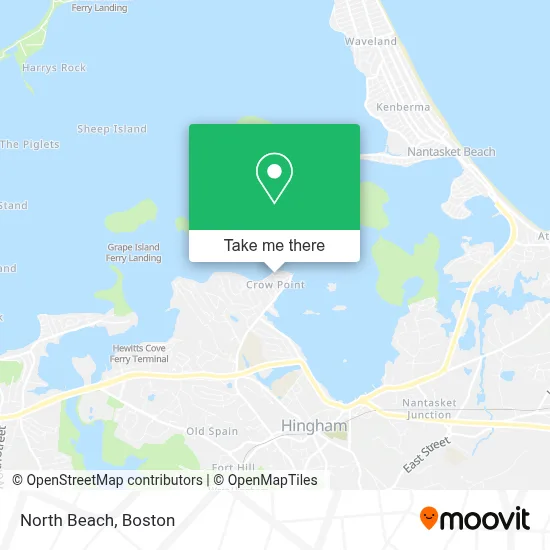 North Beach map