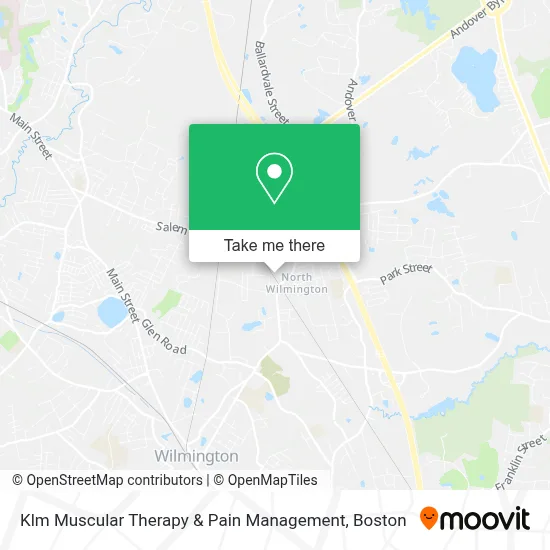 Klm Muscular Therapy & Pain Management map