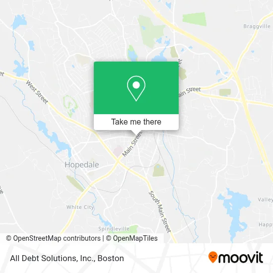 All Debt Solutions, Inc. map