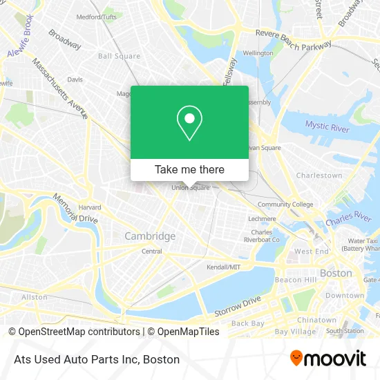 Ats Used Auto Parts Inc map