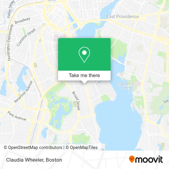 Claudia Wheeler map