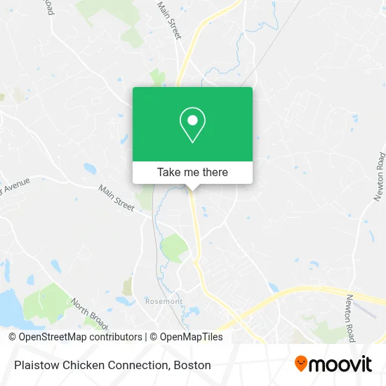 Plaistow Chicken Connection map