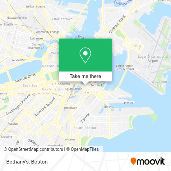 Bethany's map