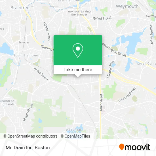 Mr. Drain Inc map