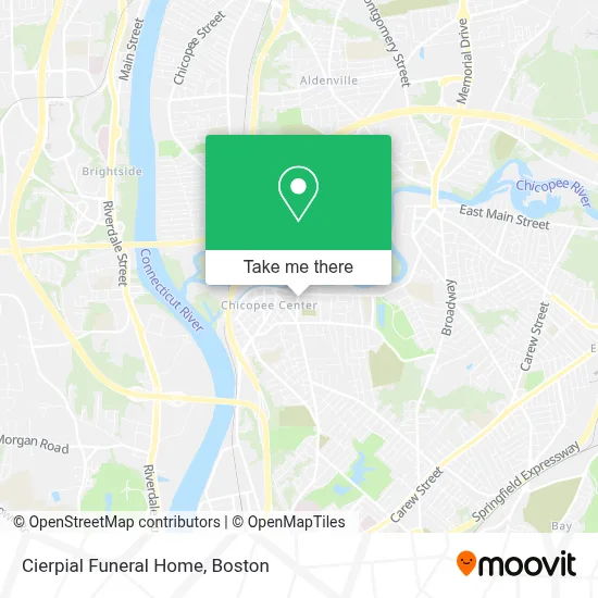 Cierpial Funeral Home map