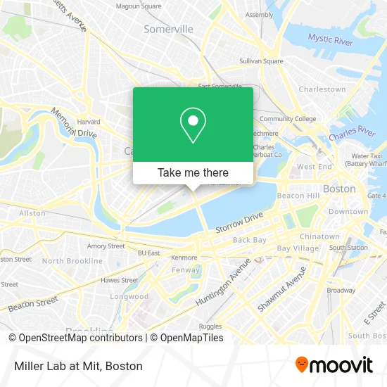 Miller Lab at Mit map